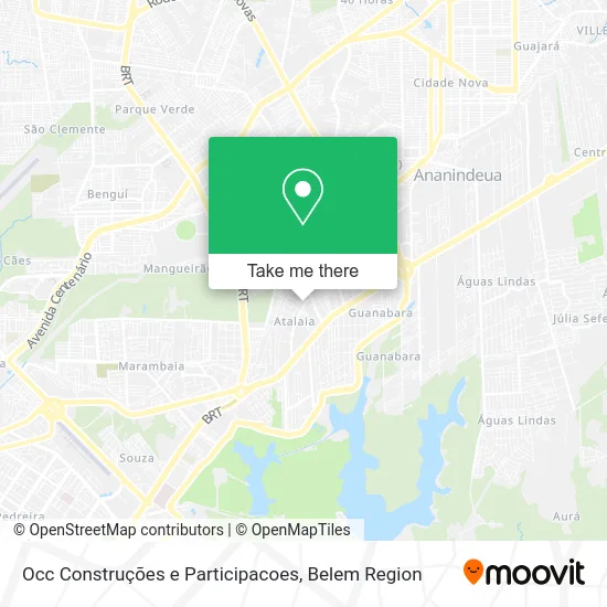 Occ Construções e Participacoes map