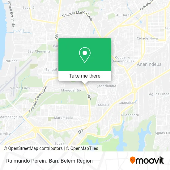 Raimundo Pereira Barr map