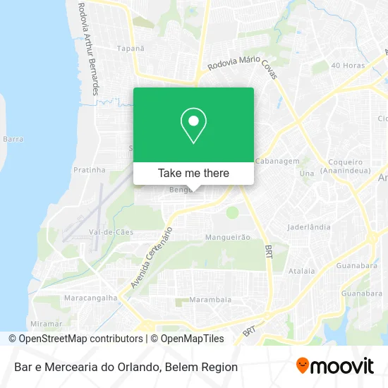 Bar e Mercearia do Orlando map
