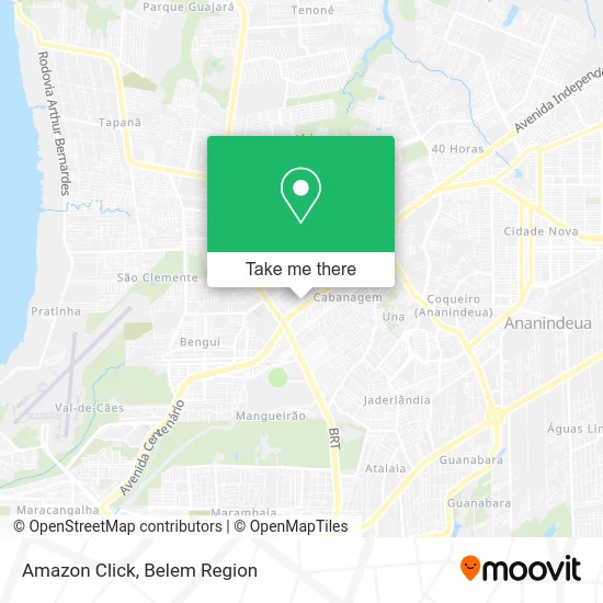 Amazon Click map
