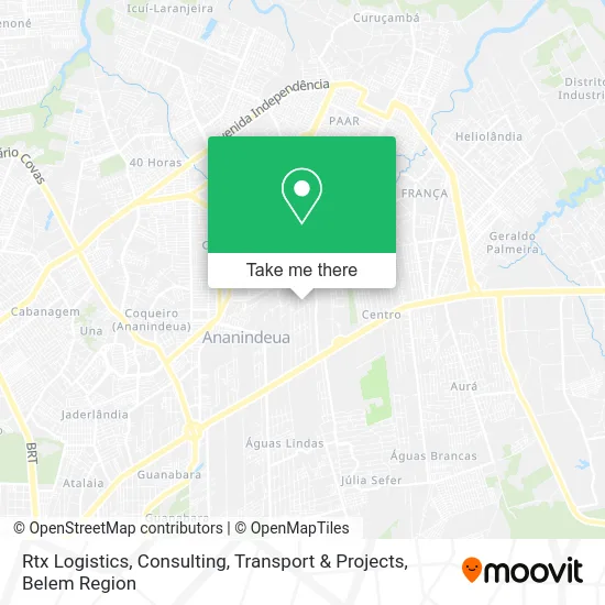 Rtx Logistics, Consulting, Transport & Projects map