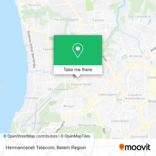 Hermanosnet Telecom map