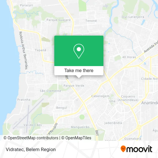 Vidratec map