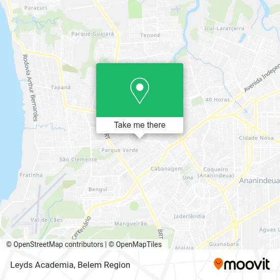 Leyds Academia map