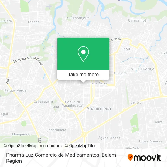 Pharma Luz Comércio de Medicamentos map