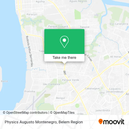 Physics Augusto Montenegro map