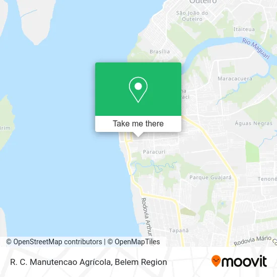 R. C. Manutencao Agrícola map