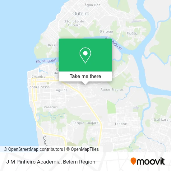 J M Pinheiro Academia map