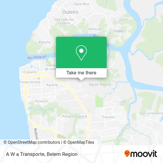 A W a Transporte map