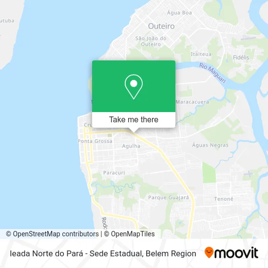 Ieada Norte do Pará - Sede Estadual map