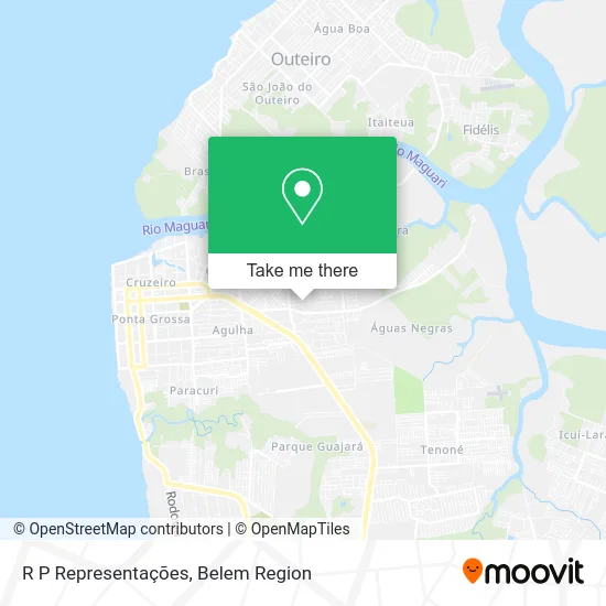 R P Representações map