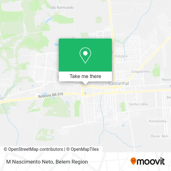 M Nascimento Neto map