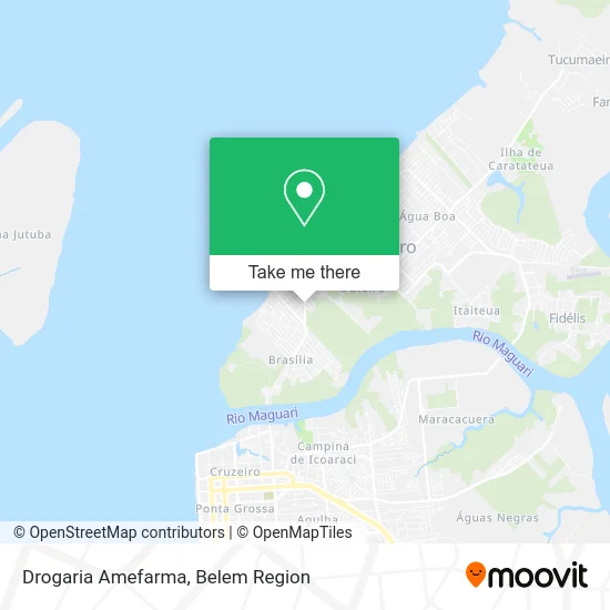 Drogaria Amefarma map