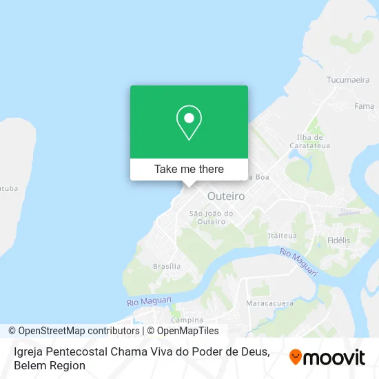 Igreja Pentecostal Chama Viva do Poder de Deus map