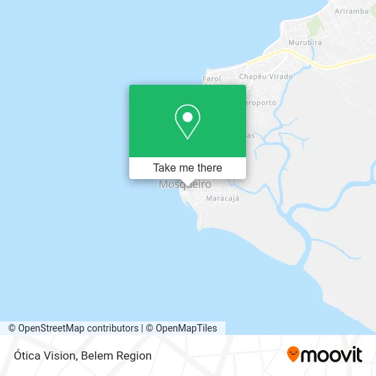 Ótica Vision map