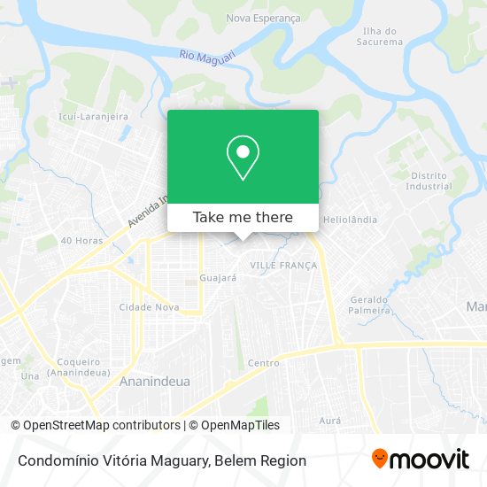 Condomínio Vitória Maguary map