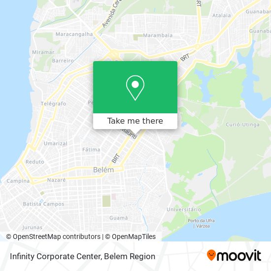 Infinity Corporate Center map