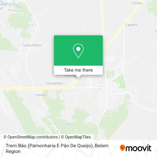 Trem Bão (Pamonharia E Pão De Queijo) map