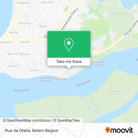 Rua da Olaria map