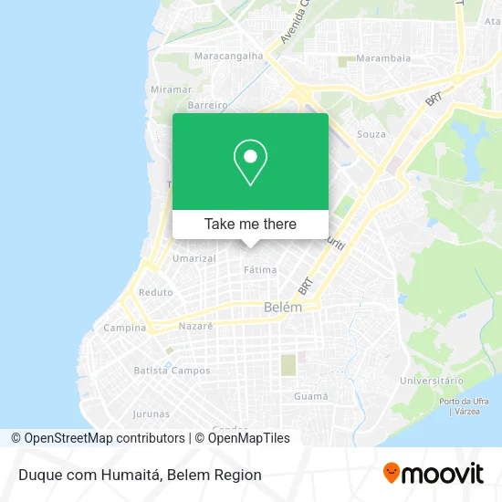 Duque com Humaitá map