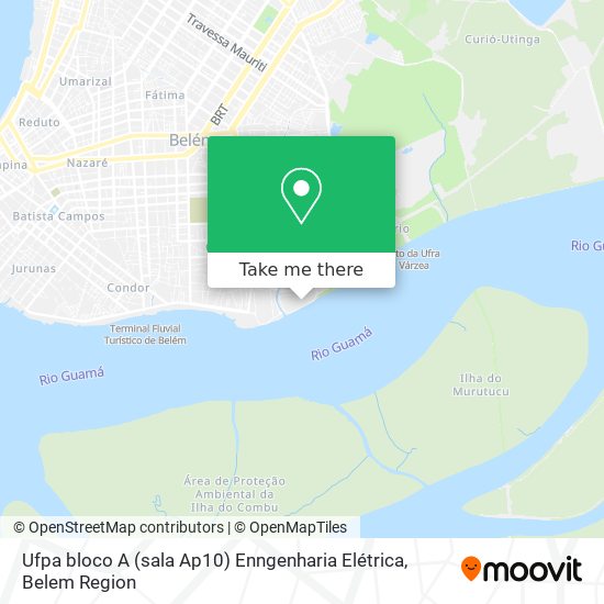Ufpa bloco A (sala Ap10) Enngenharia Elétrica map
