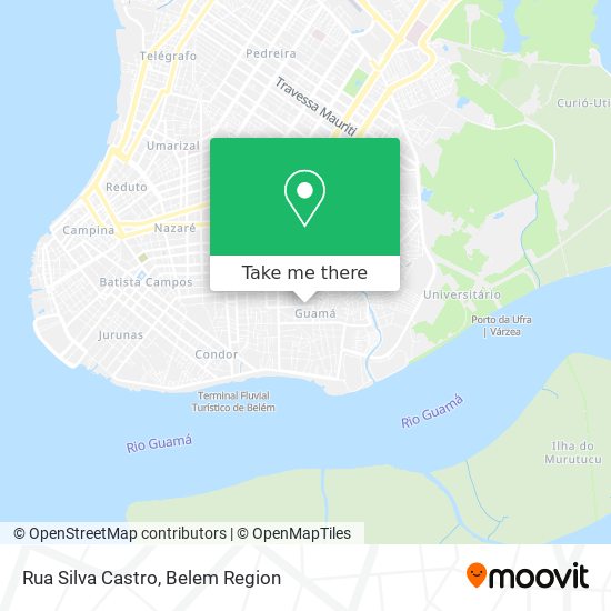 Rua Silva Castro map