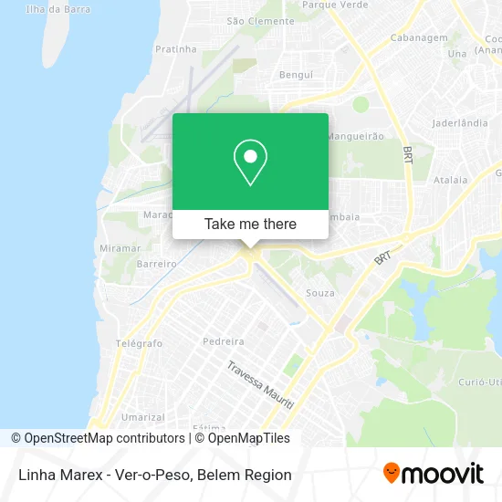 Linha Marex - Ver-o-Peso map