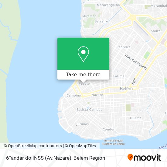 6°andar do INSS (Av.Nazare) map