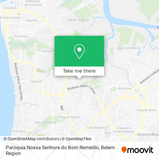 Paróquia Nossa Senhora do Bom Remédio map