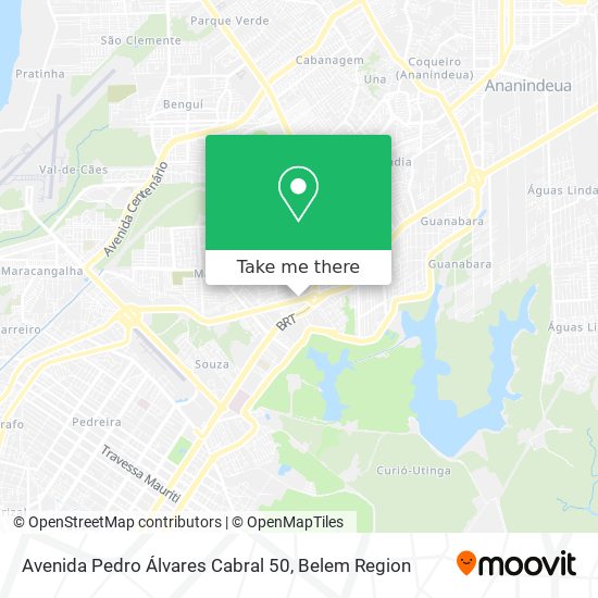 Avenida Pedro Álvares Cabral 50 map