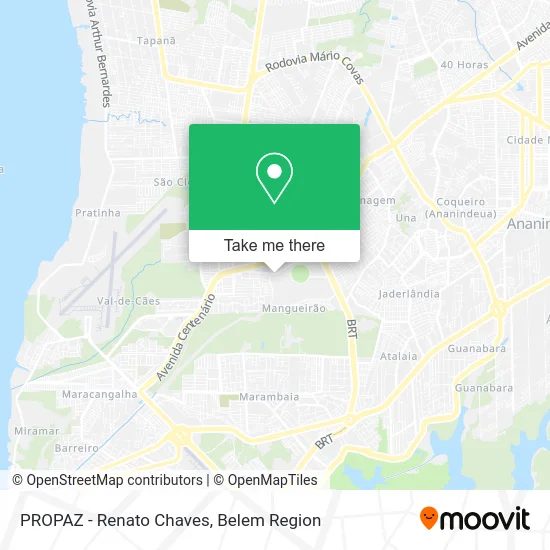 PROPAZ - Renato Chaves map