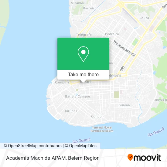 Academia Machida APAM map