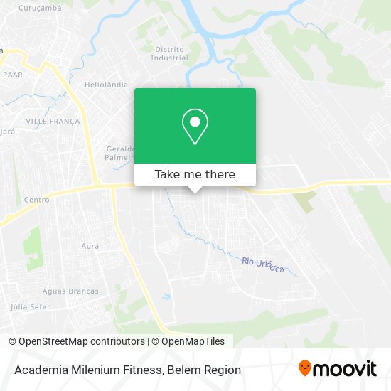 Academia Milenium Fitness map