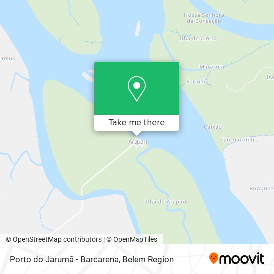 Porto do Jarumã - Barcarena map