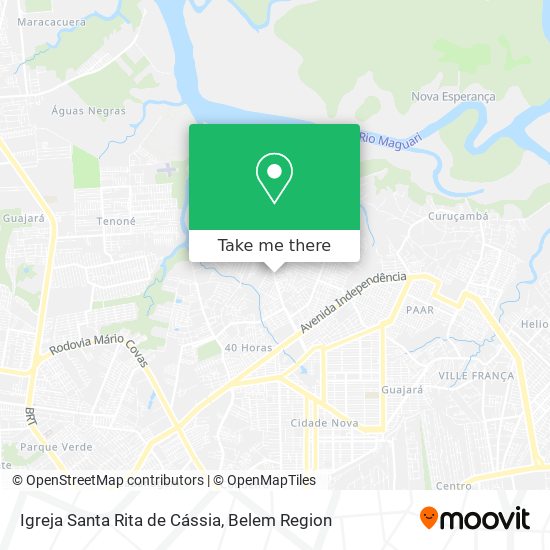 Igreja Santa Rita de Cássia map
