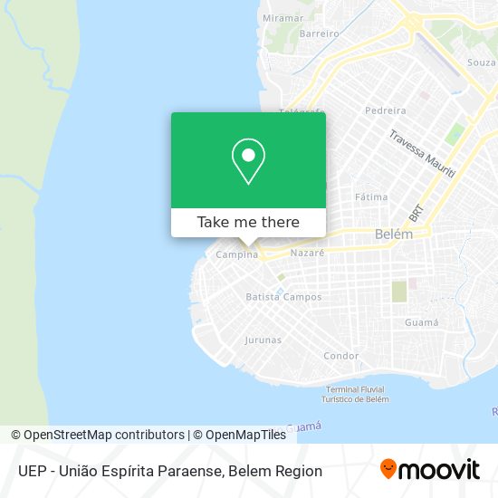 UEP - União Espírita Paraense map