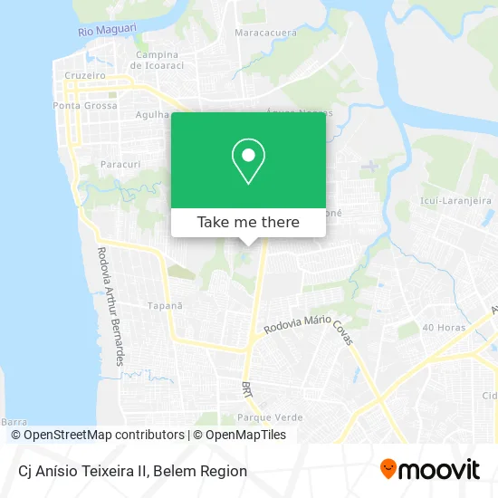 Cj Anísio Teixeira II map