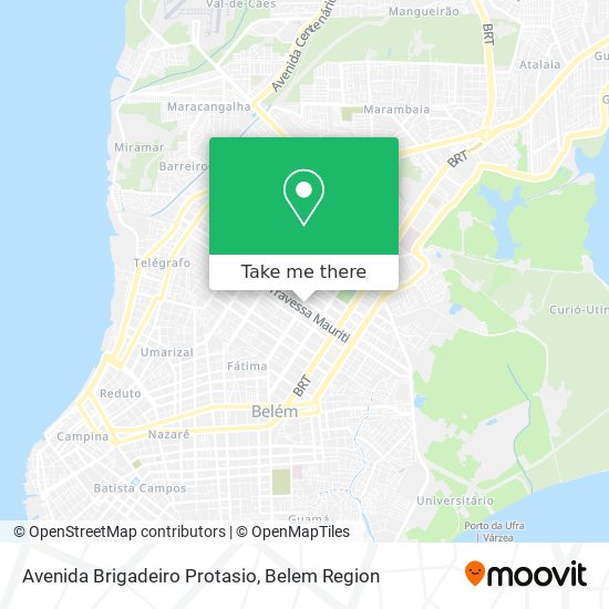 Avenida Brigadeiro Protasio map