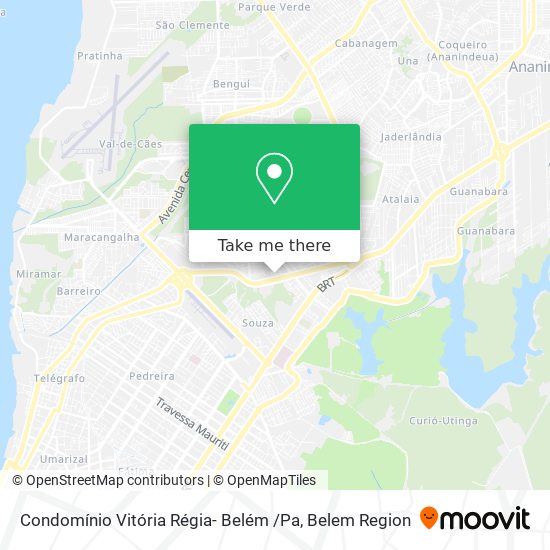 Condomínio Vitória Régia- Belém /Pa map