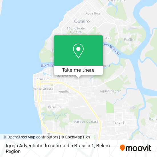 Igreja Adventista do sétimo dia Brasília 1 map