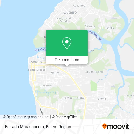 Estrada Maracacuera map