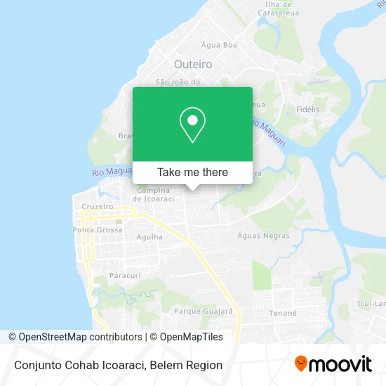 Conjunto Cohab Icoaraci map