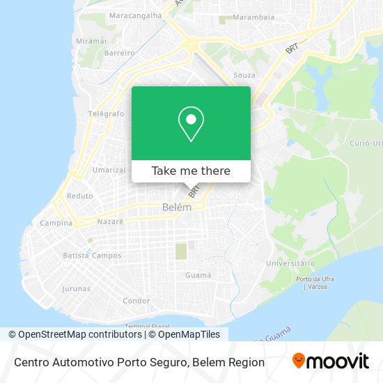 Centro Automotivo Porto Seguro map