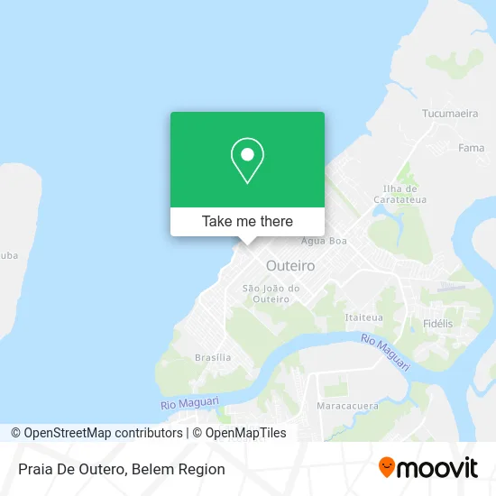Praia De Outero map