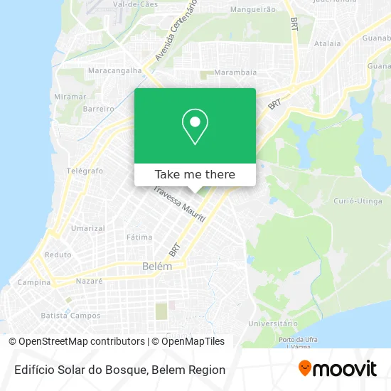 Edifício Solar do Bosque map