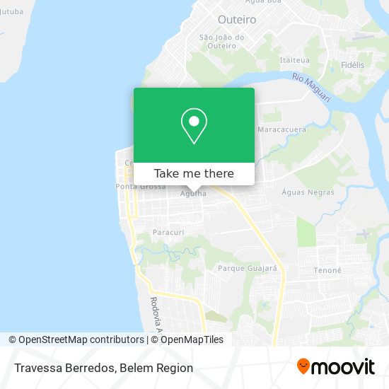 Travessa Berredos map