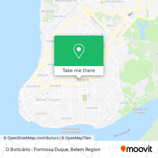 O Boticário - Formosa Duque map