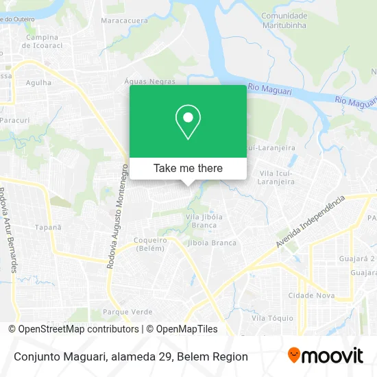Conjunto Maguari, alameda 29 map