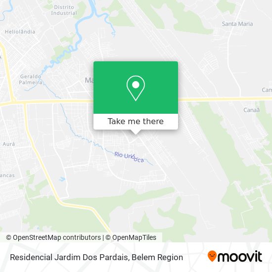 Residencial Jardim Dos Pardais map