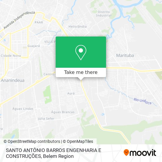 SANTO ANTÔNIO BARROS ENGENHARIA E CONSTRUÇÕES map